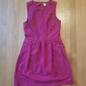 Jcrew dress Medium fuscia